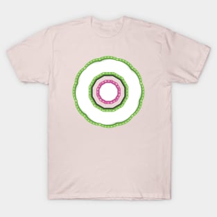 Dotted Green Circle T-Shirt